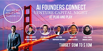 Imagem principal do evento AI Founders Connect | Plug and Play x Round 4