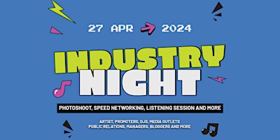 Imagem principal do evento Industry Night