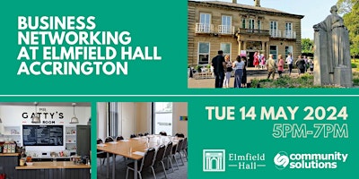 Imagem principal de Informal business networking at Elmfield Hall, Accrington