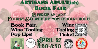 Primaire afbeelding van Adult-ish Bookfair and Wine Tasting