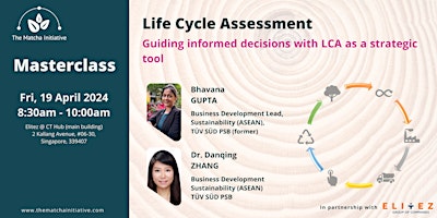Imagem principal do evento Life Cycle Assessment