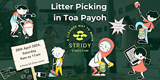 Imagem principal do evento Litter Picking in the Toa Payoh Neighbourhood (Keep SG Clean Day)