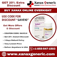 Imagem principal do evento Xanax Tablet Buy Online Spectacular savings