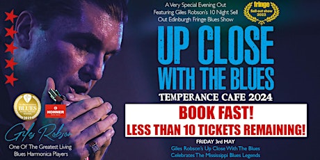 Giles Robson's Up Close With The Blues, Temperance Cafe - 2024