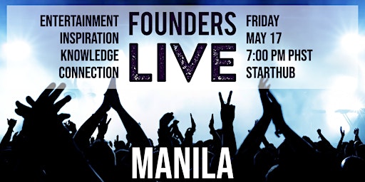Imagem principal do evento Founders Live Manila