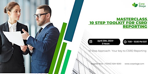 Image principale de Masterclass - 10 Step Toolkit for CSRD Reporting