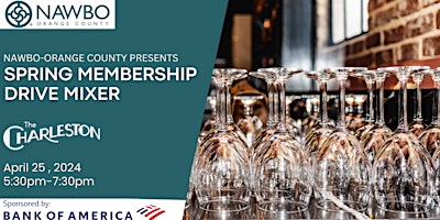 Primaire afbeelding van NAWBO-OC Spring Membership Drive Mixer