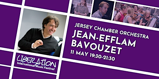Imagem principal do evento Jean-Efflam Bavouzet with the Jersey Chamber Orchestra