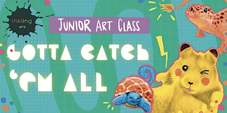 Imagem principal do evento Pokémon - 6 week art course for Junior Primary Students