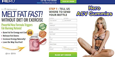 Hero ACV Gummies: 2024 NEW UPDATE Accelerate Your Weight Loss primary image