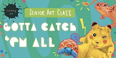 Imagem principal do evento Pokémon - 6 week art course for Senior Primary Students