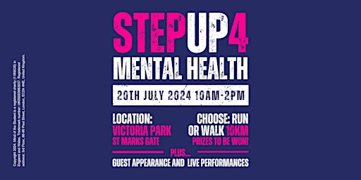 Immagine principale di StepUp4 Mental Health 10K Victoria Park 