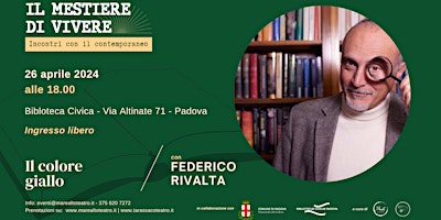 Primaire afbeelding van IL MESTIERE DI VIVERE - FEDERICO RIVALTA -  Il colore giallo