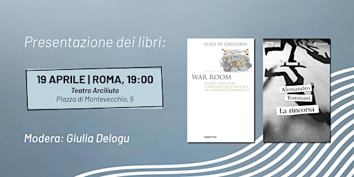 Primaire afbeelding van Presentazione "La rincorsa" e "War room"