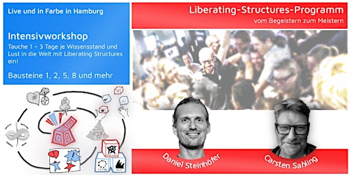 Hauptbild für Liberating Structures- Intensivworkshop November 2024