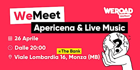 WeMeet | Apericena & Live Music