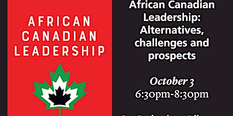 African Canadian Leadership: Alternatives, challenges and prospects primary image