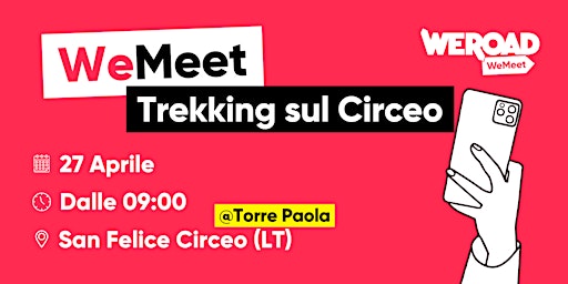 Imagem principal do evento WeMeet | Trekking sul Circeo