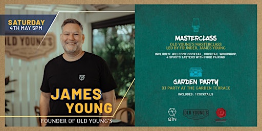 Immagine principale di Discover Old Young's: Masterclass & Garden Party 