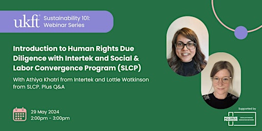Introduction to Human Rights Due Diligence with Intertek and SLCP primary image