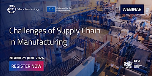 Imagem principal do evento WEBINAR: Challenges of Supply Chain in Manufacturing