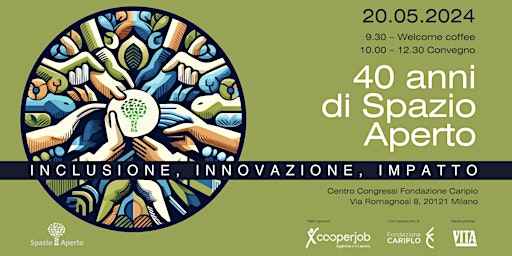 Imagem principal do evento 40 anni di Spazio Aperto