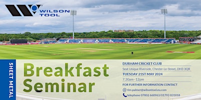 Wilson Tool Breakfast Seminar primary image