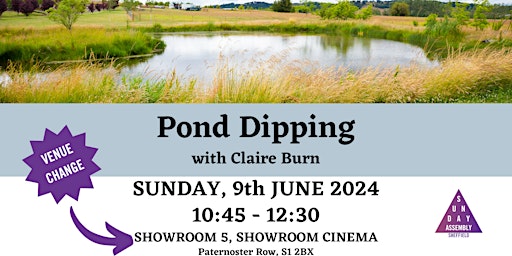 Imagem principal do evento Pond Dipping with Claire Burn