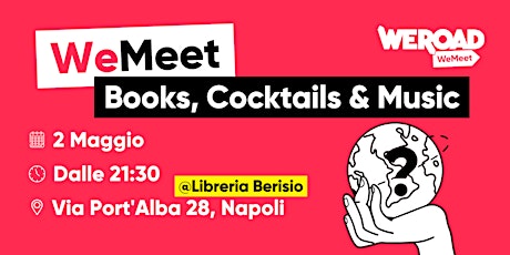 WeMeet | Books, Cocktails & Music