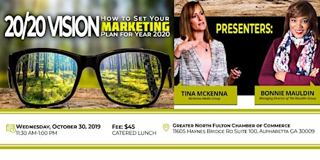 20/20 Vision: How to Set Your Marketing Plan for Year 2020 primary image