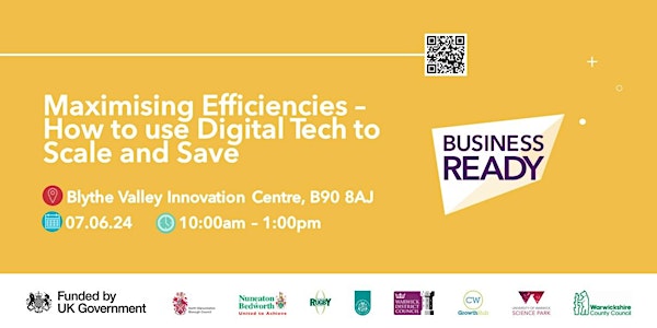 Maximising Efficiencies - How to use Digital Tech to Scale and Save
