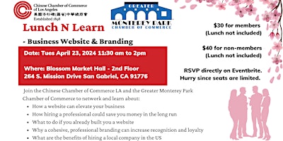 Lunch N Learn - Business Website & Branding primary image