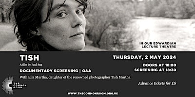 Imagem principal do evento TISH: Screening & Q&A with Ella Murtha