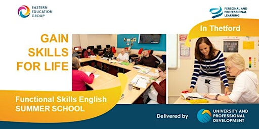 Image principale de Functional Skills English SUMMER SCHOOL