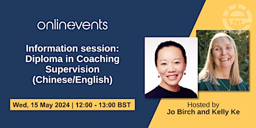 Image principale de Information Session: Diploma in Coaching Supervision - Chinese/English