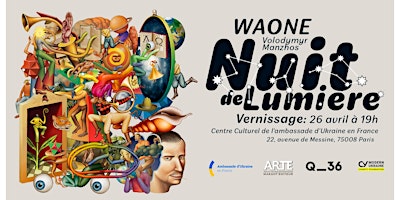 Imagen principal de Exposition « Nuit de Lumière​ » de WAONE (Volodymyr Manzhos)