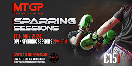 Primaire afbeelding van MTGP Open Sparring Session 2pm-3pm