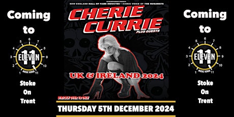Cherie Currie plus guests live at Eleven Stoke