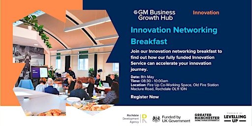Primaire afbeelding van Innovation Networking Breakfast