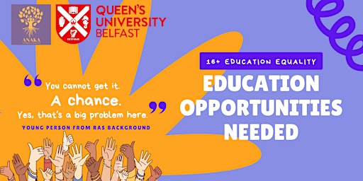 Imagem principal de Education Opportunities Needed