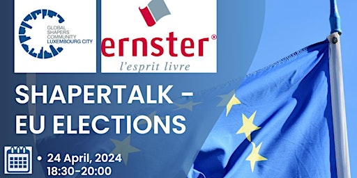 Imagem principal do evento ShaperTalk - EU Elections
