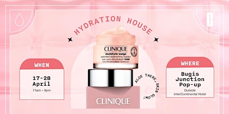 Clinique's Hydration House