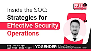Imagen principal de Inside the SOC: Strategies for Effective Security Operations