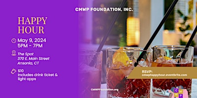 Primaire afbeelding van CMWP Foundation, Inc. Networking Happy Hour