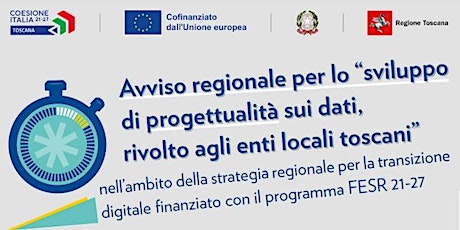 Avviso regionale per lo sviluppo di progettualità di dati