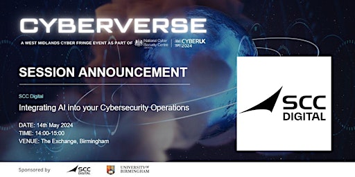 Imagem principal do evento CyberVerse: Integrating AI into your Cybersecurity Operations