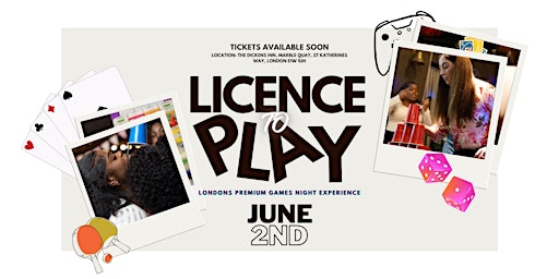 Imagem principal de Licence to Play Summer Games Night