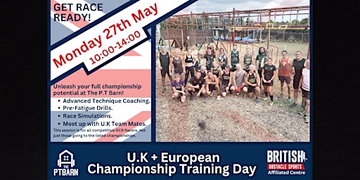 Immagine principale di 2024 TEAM U.K European and British Champs OCR Training Day 