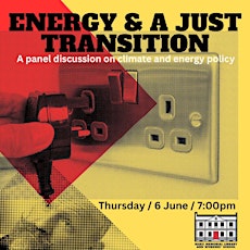 ONLINE PANEL: Energy & a Just Transition