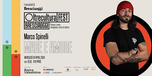 Imagem principal do evento Oltrecultura FEST Bresciaoggi #4 con Marco Spinelli